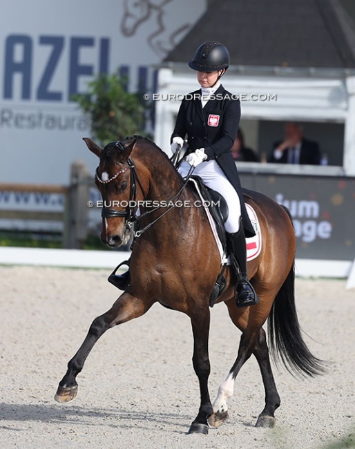Julia Jokiel and J'Adore at the 2026 CDIO Lier :: Photo © Astrid Appels