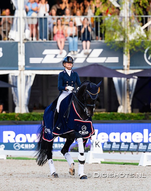 Marieke van der Putten and Zantana at the 2026 CDI Rotterdam :: Photos © Digishots