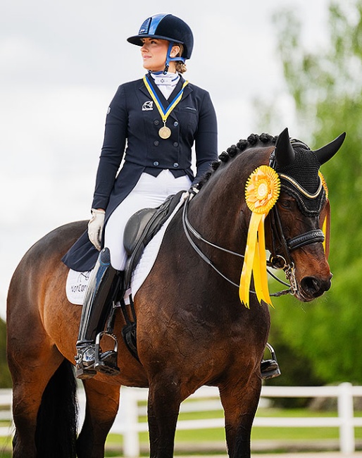 Cecilia Bergåkra and My Friend won bronze at the 2026 Swedish Grand Prix Championship