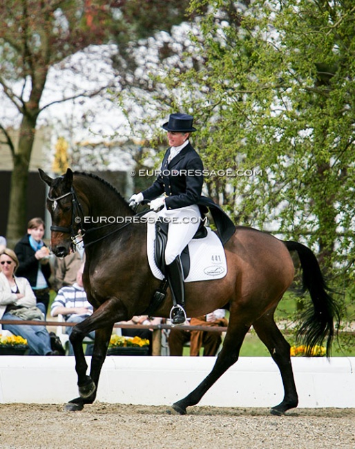 Mary Hanna and Port Said at the 2008 CDI Hagen :: Photo © Astrid Appels