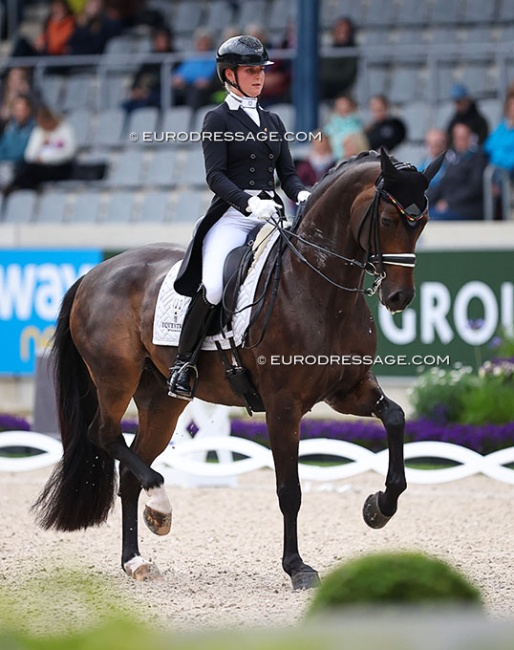 Hendricks and Drombusch at the 2024 CDIO Aachen :: Photo © Astrid Appels