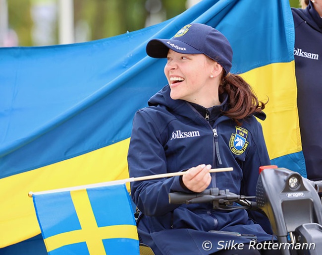 Pam Svane at the 2025 European Para Dressage Championships :: Photo © Silke Rottermann