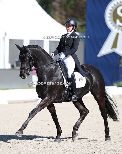 Yue Wu on Jacky Kennedy DVB at the 2026 CDI Hagen :: Photo © Astrid Appels