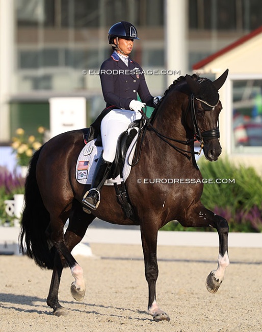 Genay Vaughn and Gino at the 2026 CDIO Hagen :: Photo © Astrid Appels