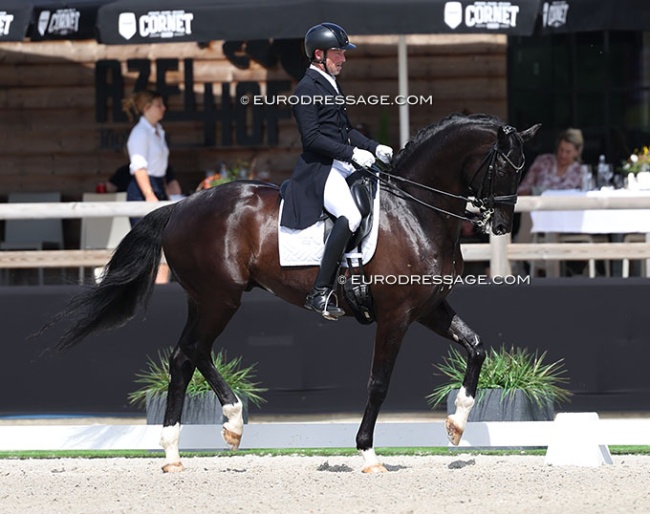 Warwick McLean and Le Special at the 2026 CDIO Lier :: Photo © Astrid Appels