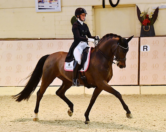 Anna von Wendt and Sir Fashion at the 2020 CDN Ankum :: Photo © Ruchel/Mhisen