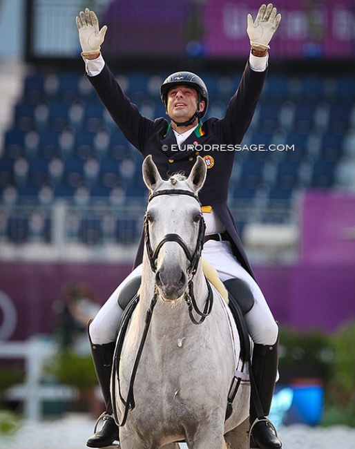 Rodrigo Torres and Fogoso at the 2021 Olympic Games in Tokyo :: Photo © Astrid Appels