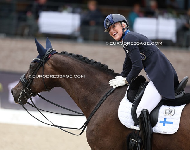 Joanna Robinson at the 2025 European Championships in Crozet :: Photo © Astrid Appels