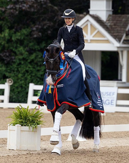 nora Batchelder and Twan Vita Nova win the 2026 U.S. Developing PSG Horse Championship :: Photo © US Equestrian