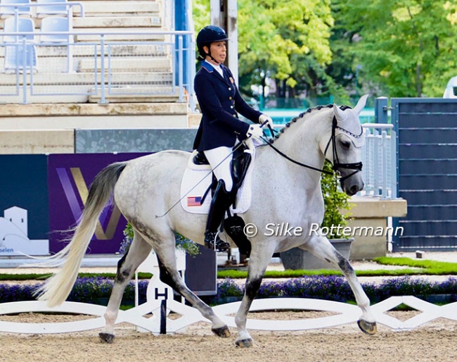 Kate Shoemaker on Vianne at the 2026 World Para Dressage Championships :: Photo © Silke Rottermann