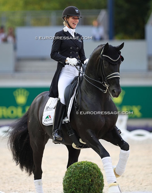 Isabel Freese on Total Hope at the 2022 CDIO Aachen :: Photo © Astrid Appels