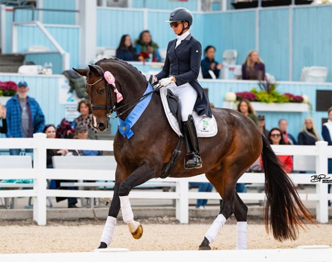 Silva Martin and Farouche at the 2026 CDI-W Devon :: Photo © Bethany P