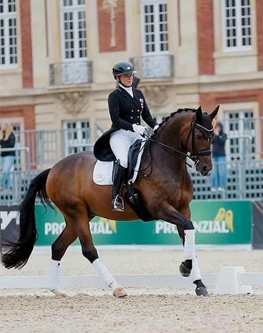 Isabell Werth and Quantaz at the 2026 CDN Munster Turnier der Sieger