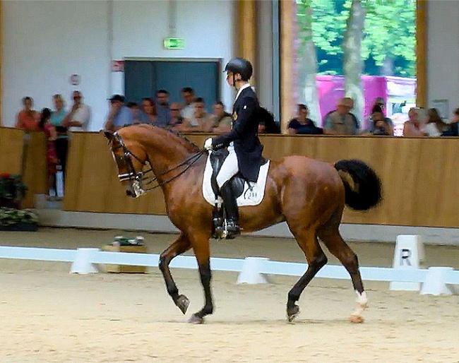 Nyssen and Sauvage at the 2019 CDI Riesenbeck