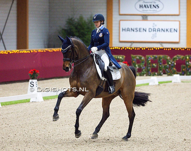 Jeanna Hogberg and Hillstone at the 2024 CDI Kronenberg Indoor :: Photo © Digishots