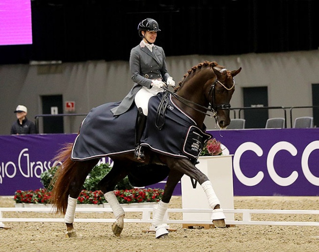 Bernadette Brune and San to Alati Sweep Small Tour at 2026 CDI-W Herning