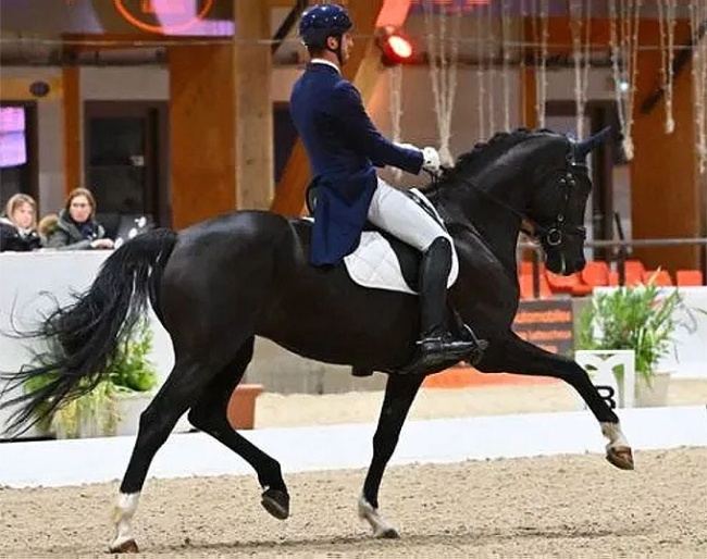 Antoine Nowakowski and Daenerys Win 2026 French 7-Year Old Championship :: Photo © Les Garennes