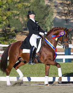 Nicole Perry and Rubino Bellissimo in 2006