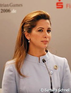 Princess Haya at the 2006 World Equestrian Games