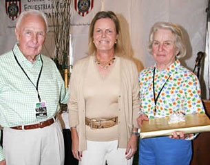 Parry Thomas, Jane Forbes Clark, and Peggy Thomas in 2007