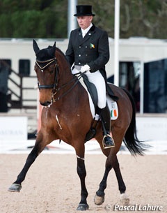 Dane Rawlins and Sydney at the 2011 CDI Vidauban :: Photo © Pascal Lahure