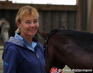 Marcela Krinke-Susmelj at the Rotsee Riding Centre :: Photos © Silke Rottermann