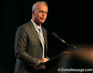 Trond Asmyr at the 2013 Global Dressage Forum :: Photo © Astrid Appels