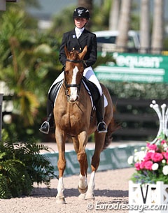 Alexandra Gainer on Princeton at the 2014 CDI Wellington :: Photo © Astrid Appels