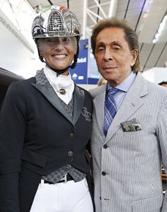 Silvia Rizzo and Valentino at the 2015 CDI Doha in Qatar