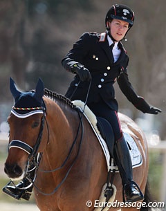 Valentina Truppa on Ranieri at the 2015 CDI Vidauban :: Photo © Astrid Appels