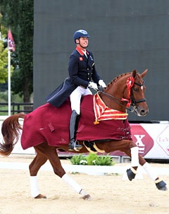 Carl Hester and Wanadoo at the 2016 British Championships