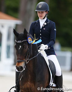 Anya Kolleth on SL Lucci at the 2017 CDIO Compiegne :: Photo © Astrid Appels