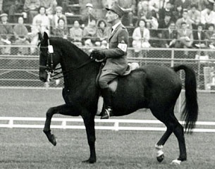 Henri Chammartin and Woermann at the 1964 Tokyo Olympics